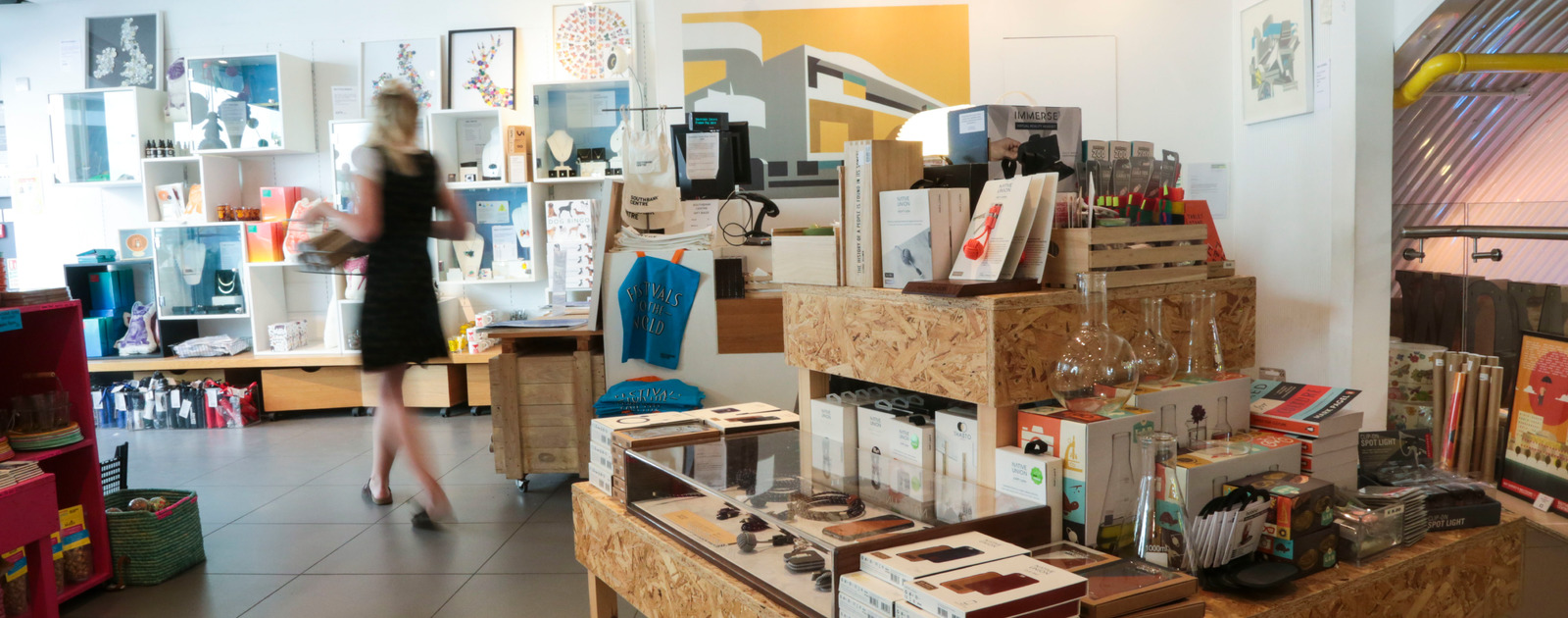 Southbank Centre Shop Credit India Roper-Evans Customers at the Southbank Centre Shops